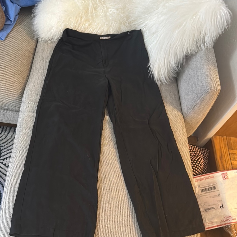 Reformation Black Wide Leg Pants & Jumpsuits